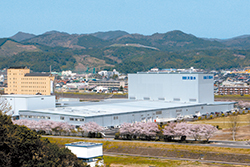 日田天領水工場全景